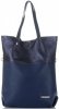 GEANȚĂ DIN PIELE shopper bag Vittoria Gotti bleumarin V6538